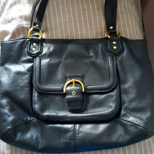 COACH leather purse